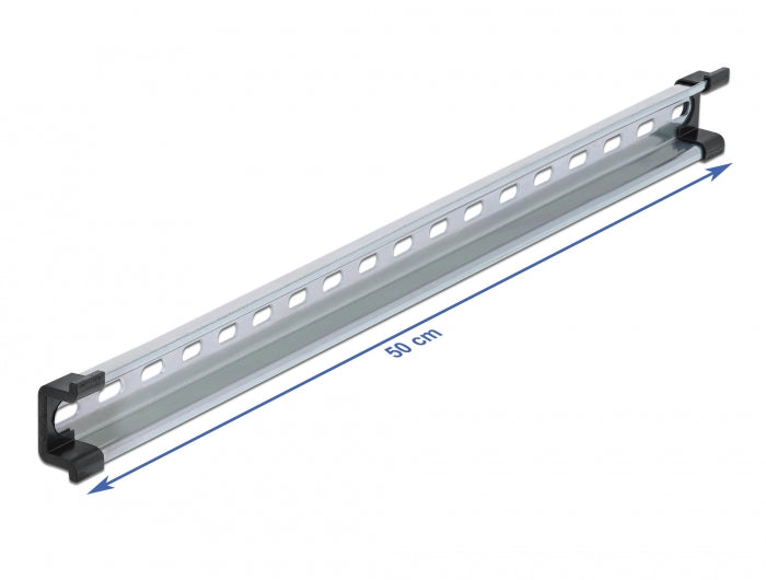 Delock Hutschiene 35 x 15 mm (50 cm) Stahl