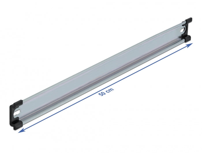 Delock Hutschiene 35 x 7,5 mm (50 cm) Stahl