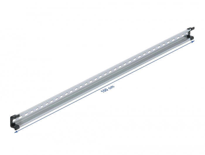 Delock Hutschiene 35 x 15 mm (100 cm) Stahl