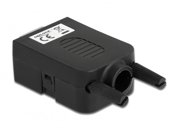 Delock VGA15 Stecker zu Terminalblock Adapter mit Gehäuse