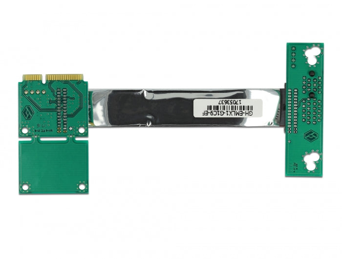 Delock Riser Karte Mini PCI Express > PCI Express x1 links gerichtet