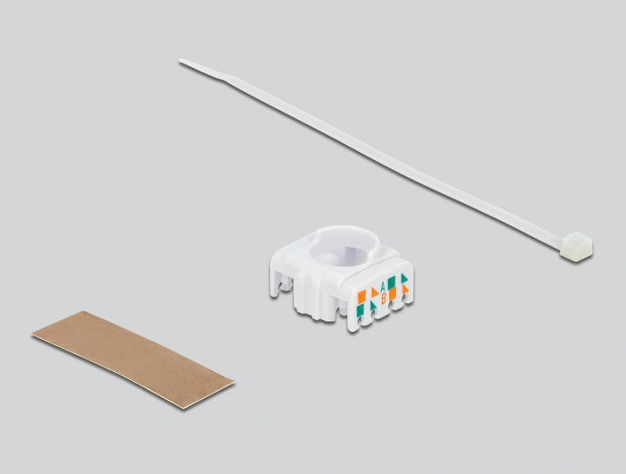 Delock Keystone Modul RJ45 Buchse Cat.6A werkzeugfrei