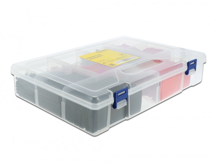 Delock Schrumpfschlauch Sortimentsbox rot / schwarz 520-teilig