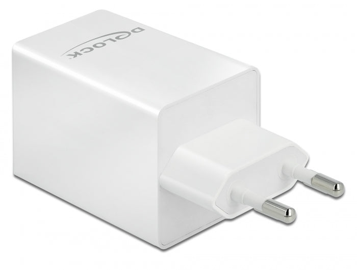 Delock USB GaN Ladegerät USB Type-C™ PD 3.0 und USB Typ-A mit 48 W
