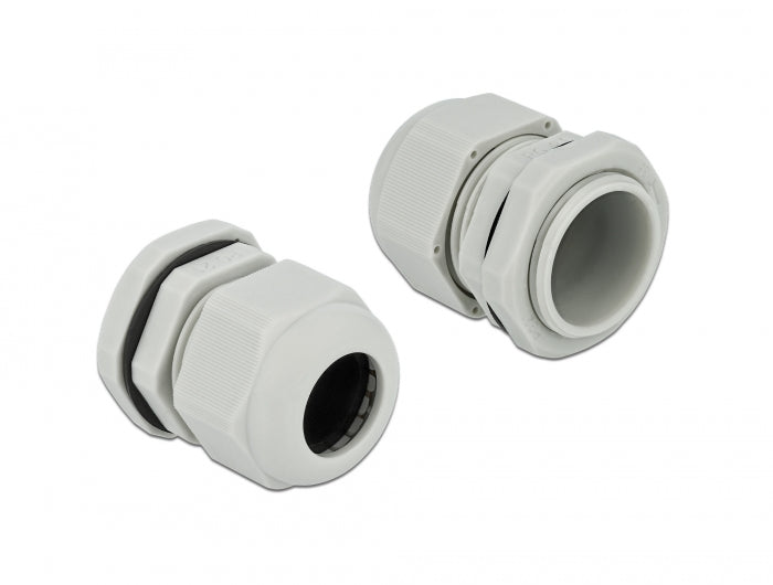 Delock Kabelverschraubung PG21 10 Stück grau