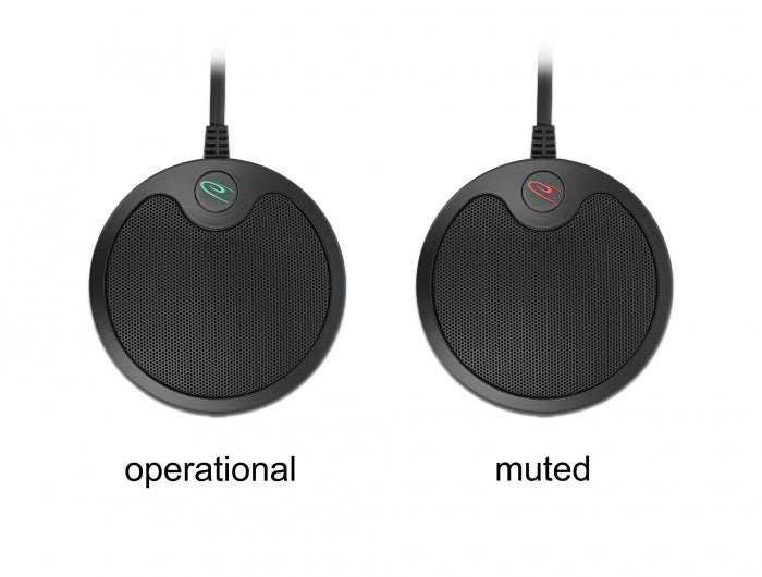 Delock USB Kondensator Mikrofon Omnidirektional für Konferenzen