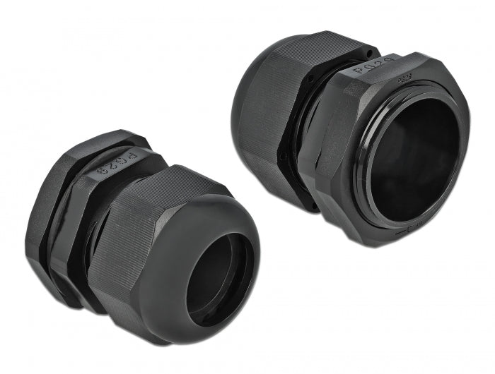 Delock Kabelverschraubung PG29 10 Stück schwarz