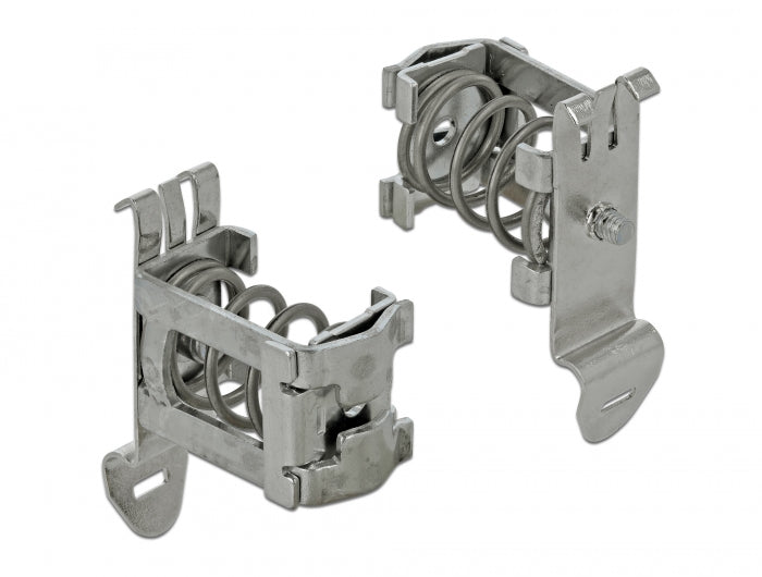 Delock Schirmklemme für Hutschiene - Kabeldurchmesser 4 - 13,5 mm