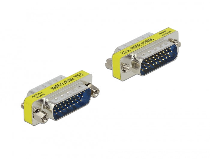 Delock D-Sub HD 26 Pin Gender Changer Stecker zu Stecker