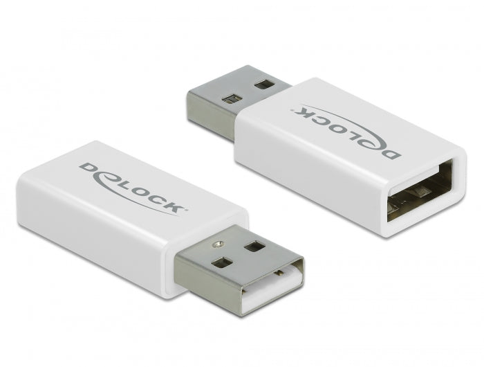Delock USB 2.0 Adapter Typ-A Stecker zu Typ-A Buchse Datenblocker