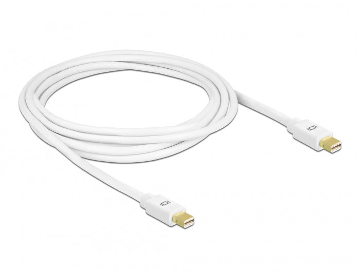 Delock Kabel Mini DisplayPort 1.2 Stecker > Mini DisplayPort Stecker 4K 60 Hz 2 m