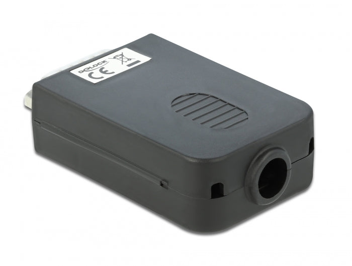 Delock D-Sub15 Stecker zu Terminalblock mit Gehäuse