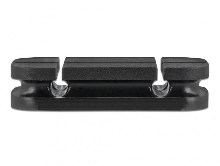 Delock Kabelhalter Kombi Set 3 Stück schwarz