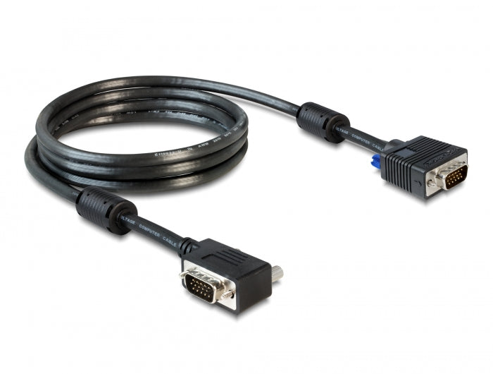 Delock Kabel SVGA 2 m Stecker-Stecker gewinkelt