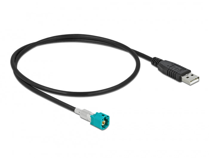 Delock Kabel HSD Z Stecker zu USB 2.0 Typ-A Stecker 0,5 m