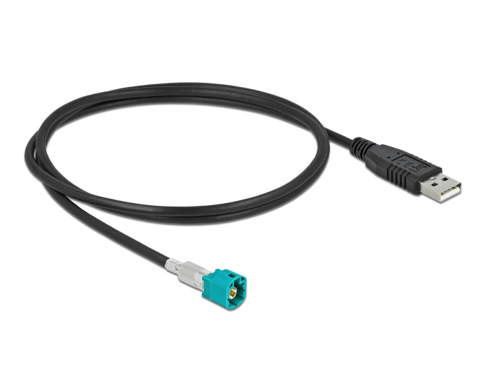 Delock Kabel HSD Z Stecker zu USB 2.0 Typ-A Stecker 1 m