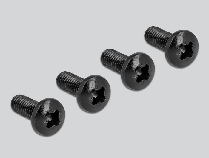 Delock 19″ Wandhalterung 1 HE faltbar schwarz