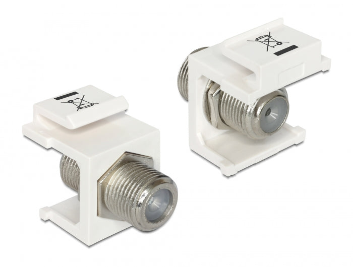 Delock Keystone Modul F Buchse > F Buchse