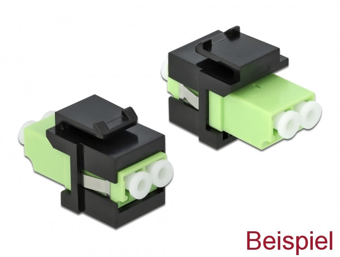 Delock Keystone Abdeckung schwarz für LWL Kupplungen 10 Stück