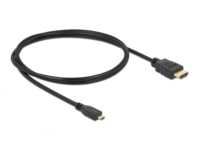 Delock Kabel High Speed HDMI mit Ethernet A/D Stecker/Stecker 1m