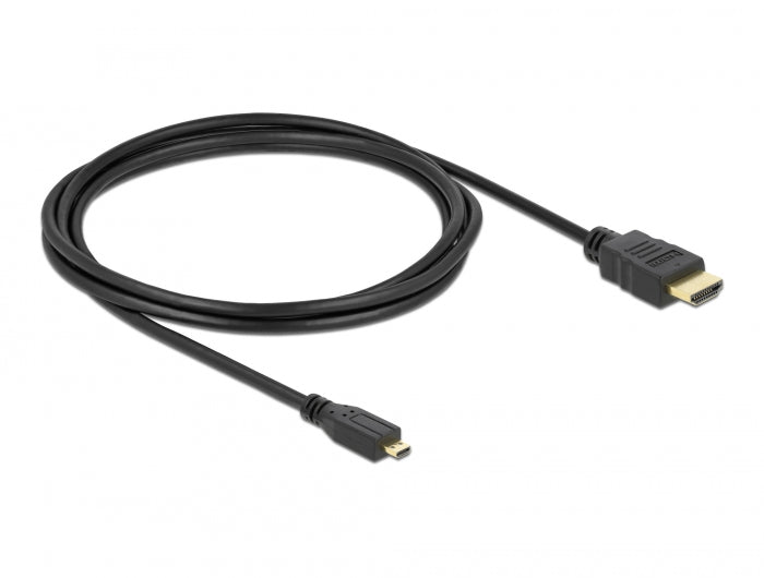 Delock Kabel High Speed HDMI mit Ethernet A/D Stecker/Stecker 2m