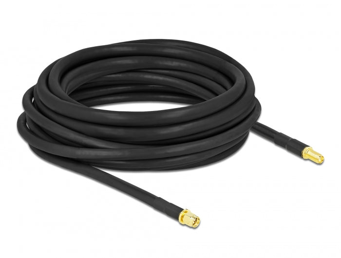 Delock Antennenkabel SMA Stecker zu SMA Buchse LMR/CFD300 7,5 m
