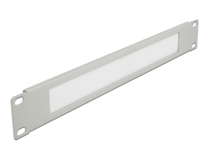 Delock 19″ Kabelmanagement Bürstenleiste 1 HE grau