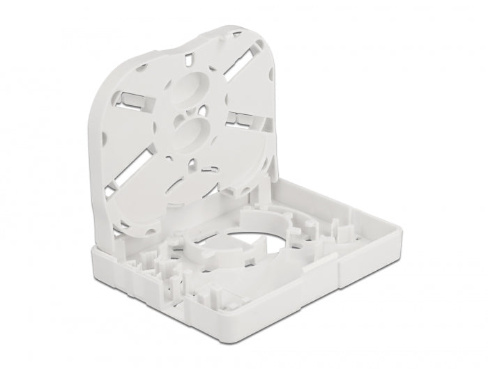 Delock LWL Anschlussdose zur Wandmontage für 2 x SC Simplex oder LC Duplex weiß