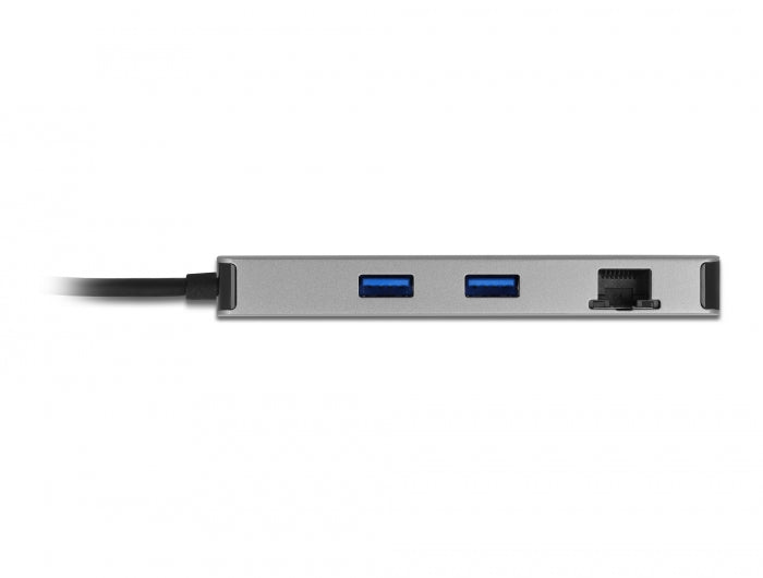 Delock USB Type-C™ Dockingstation 4K - Dual HDMI MST / USB 3.2 / SD / LAN / PD 3.0