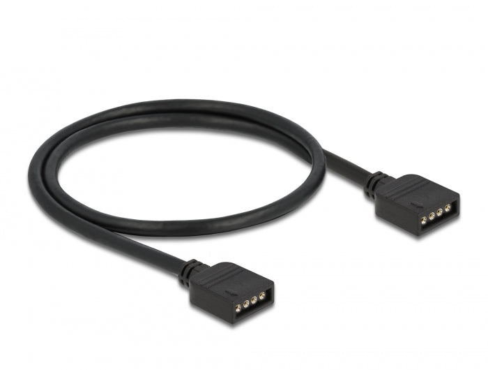 Delock RGB Anschlusskabel 4 Pin für 12 V RGB LED Beleuchtung 30 cm