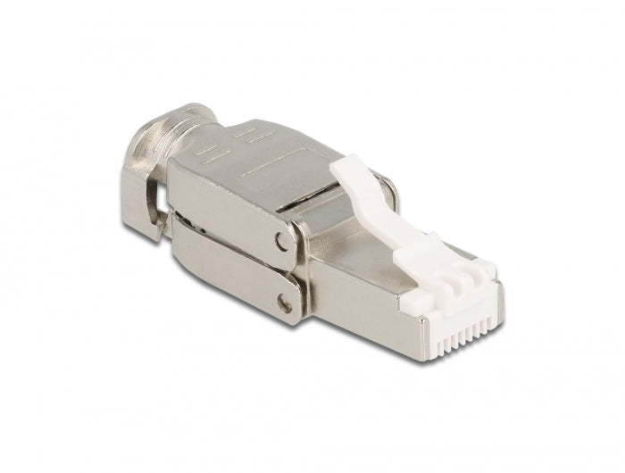 Delock RJ45 Stecker Cat.6A STP werkzeugfrei