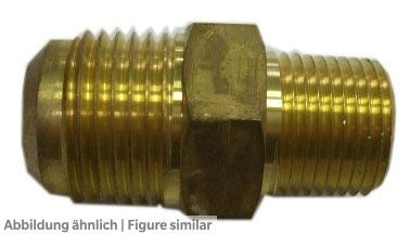 Anschlussnippel Hansa G1/2"x3/8" NPTF für ÜSV und KSV