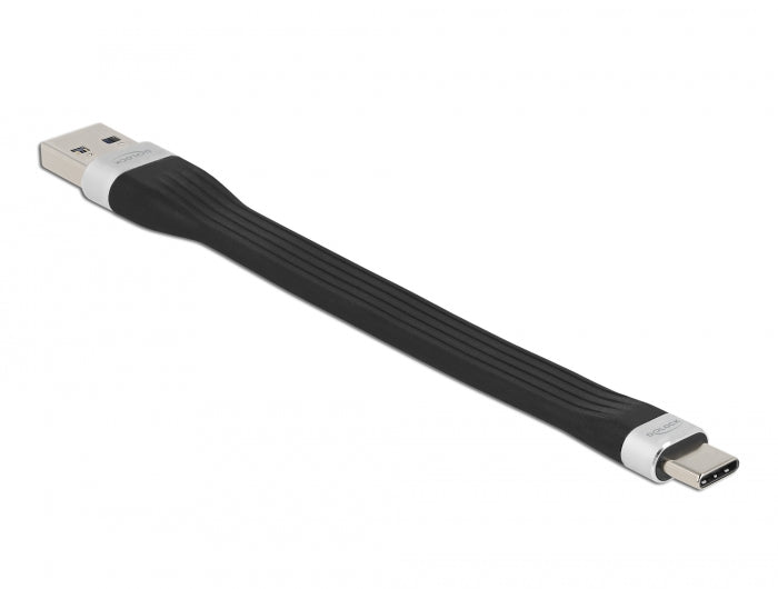 Delock USB 5 Gbps FPC Flachbandkabel USB Typ-A zu USB Type-C™ 13,5 cm PD 3 A