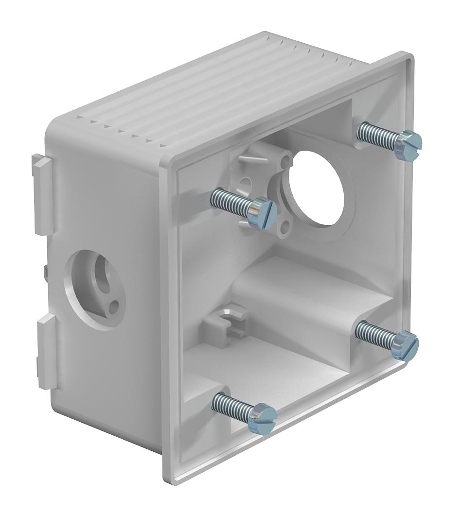 BETTERMANN Geräteeinbaudose GEB-K 1f CEE 2392 Rückwand 60mm schraub offen