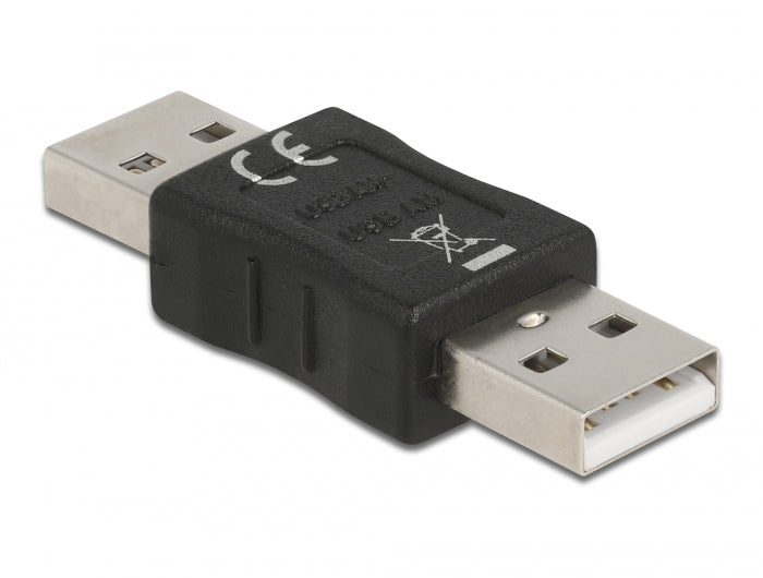 Delock Adapter Gender Changer USB Typ-A Stecker zu Stecker