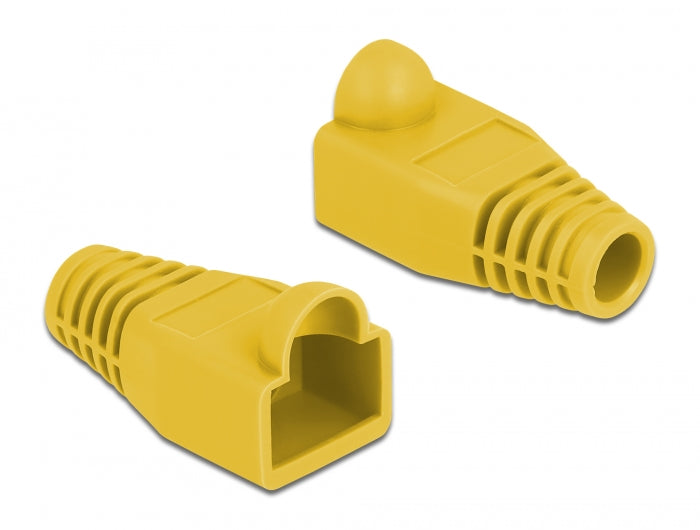 Delock Knickschutztülle für RJ45 Stecker gelb 20 Stück