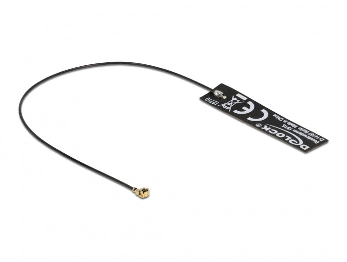 Delock GNSS BEIDOU GALILEO GLONASS GPS L1 L2 L5 Antenne I-PEX Inc., MHF® I kompatibler Stecker 0 - 2 dBi omnidirektional FPC