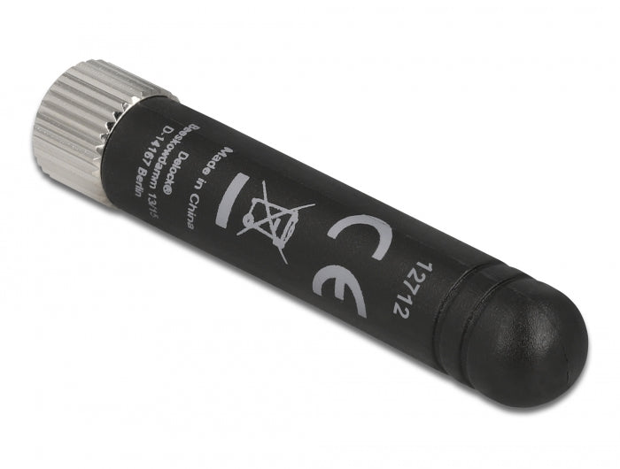 Delock ISM 433 MHz Antenne SMA Stecker -0,5 dBi omnidirektional flexibel schwarz