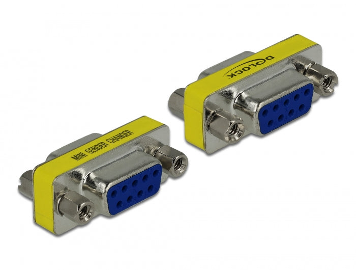 Delock D-Sub9 Buchse / Buchse Gender Changer