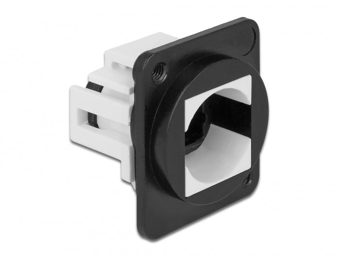 Delock Keystone Halterung 1 Port für D-Typ