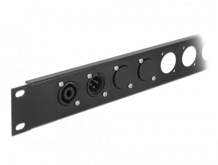 Delock Keystone Halterung 1 Port für D-Typ Metall