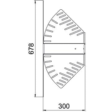 BETTERMANN Gelenkbogen_kompl var ST RB W 630 A2 horiz 60x300mm int.Verb