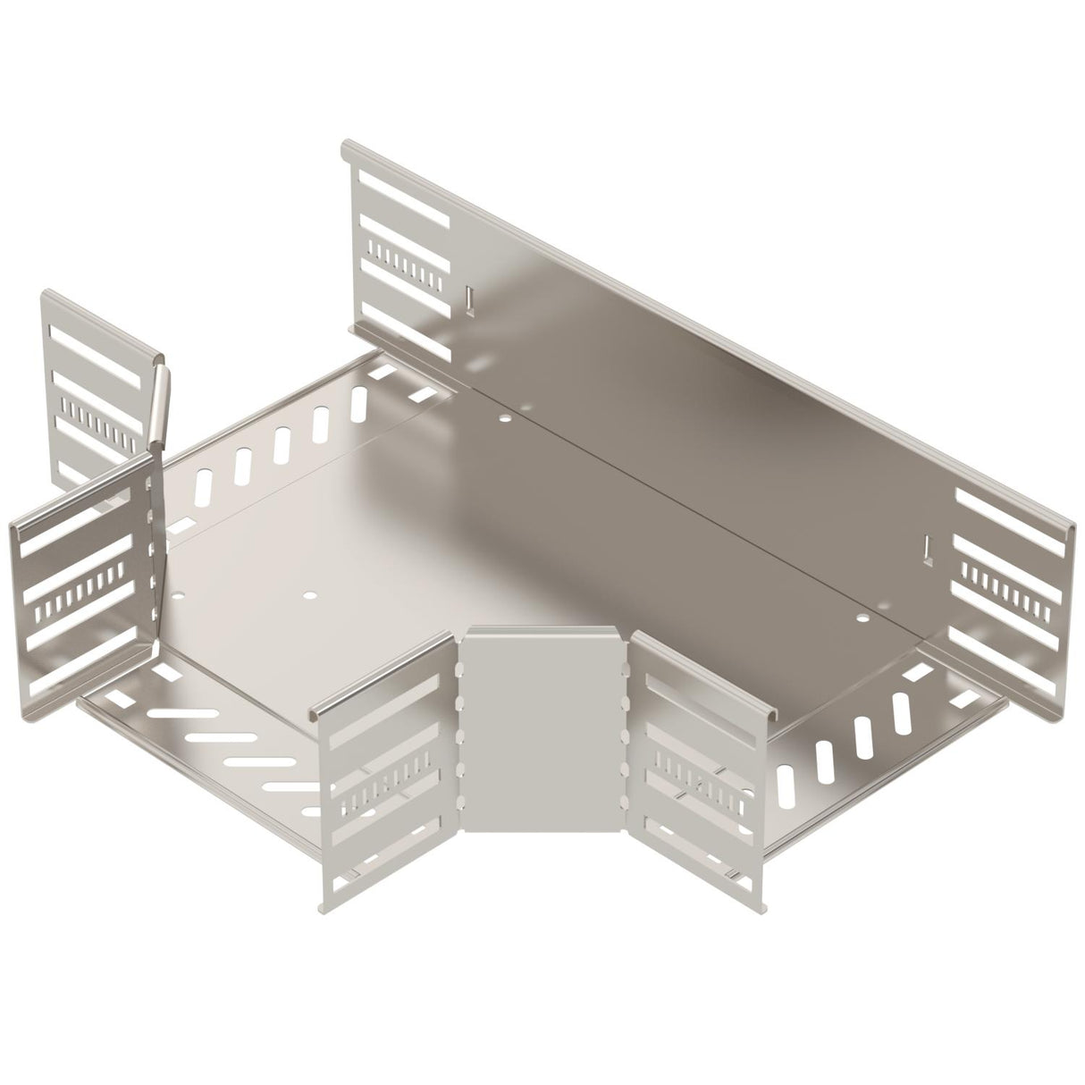 BETTERMANN T-Stück Kabelrinne ST vz RT 120 A2 110x200mm int.Verb horizontal