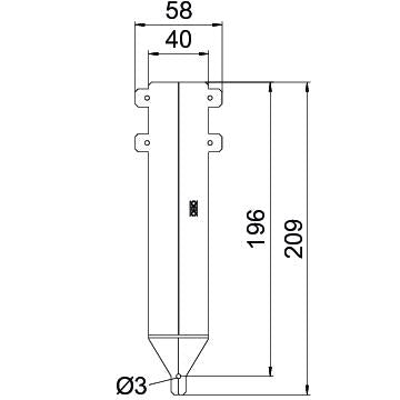 BETTERMANN Deckelverbinder 209mm ST VSSE 200 FS