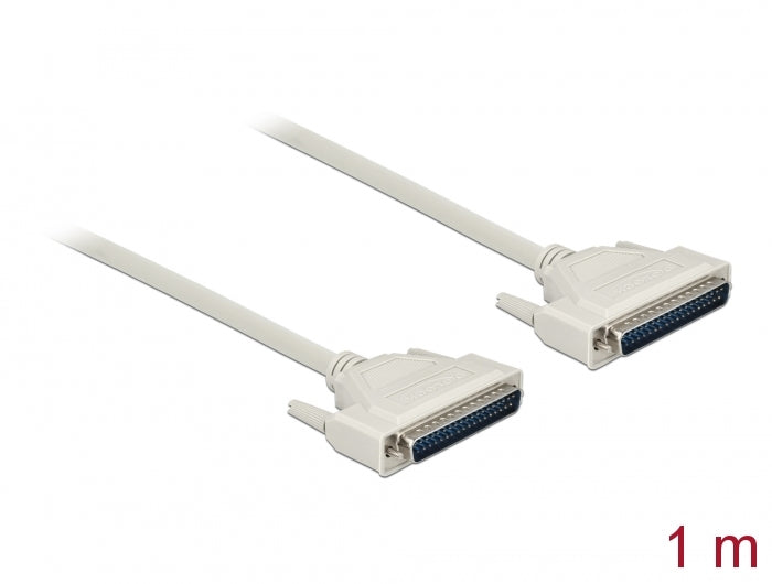 Delock Serielles Kabel D-Sub 37 Stecker zu Stecker 1 m
