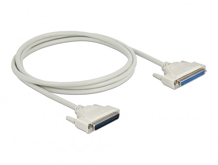 Delock Serielles Kabel D-Sub 37 Stecker zu Buchse 2 m