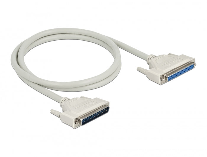 Delock Serielles Kabel D-Sub 37 Stecker zu Buchse 1 m