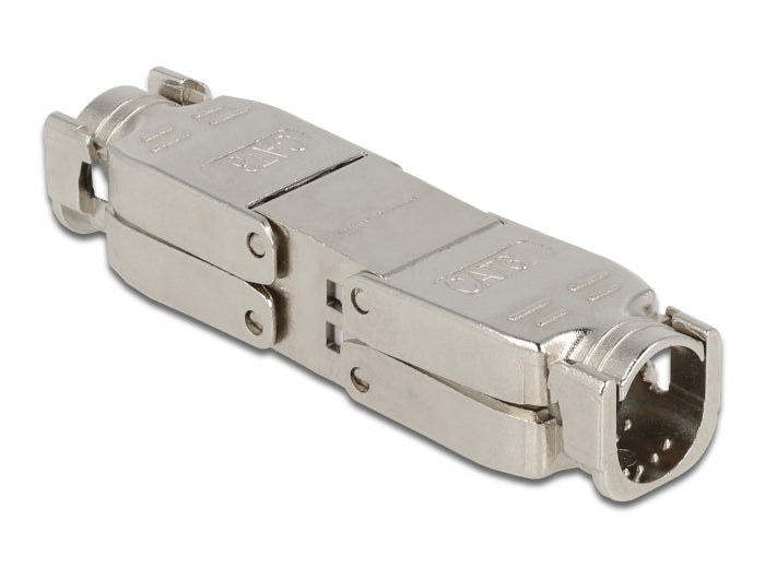Delock Verbinder für Netzwerkkabel Cat.6 STP werkzeugfrei