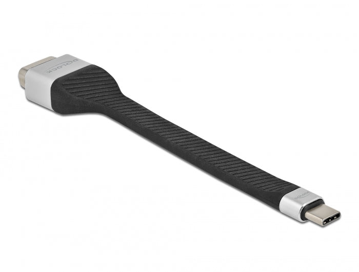 Delock FPC Flachbandkabel USB Type-C™ zu VGA (DP Alt Mode) 13 cm