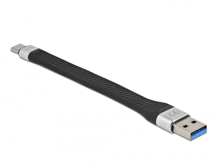 Delock USB 5 Gbps FPC Flachbandkabel USB Typ-A zu USB Type-C™ 14 cm PD 3 A